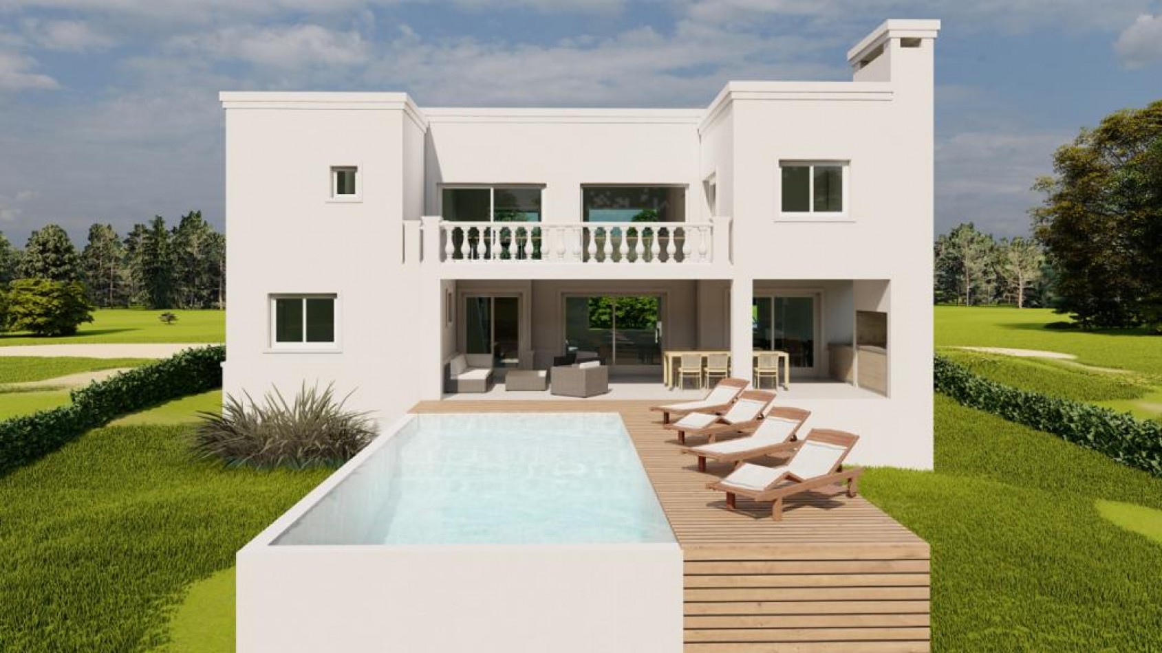 Moderna Casa desde Pozo - Costa Esmeralda