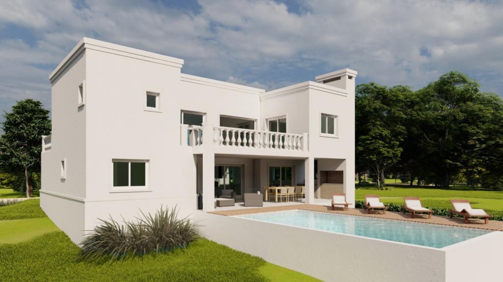 Moderna Casa desde Pozo - Costa Esmeralda